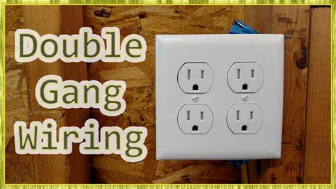 double gang box outlet